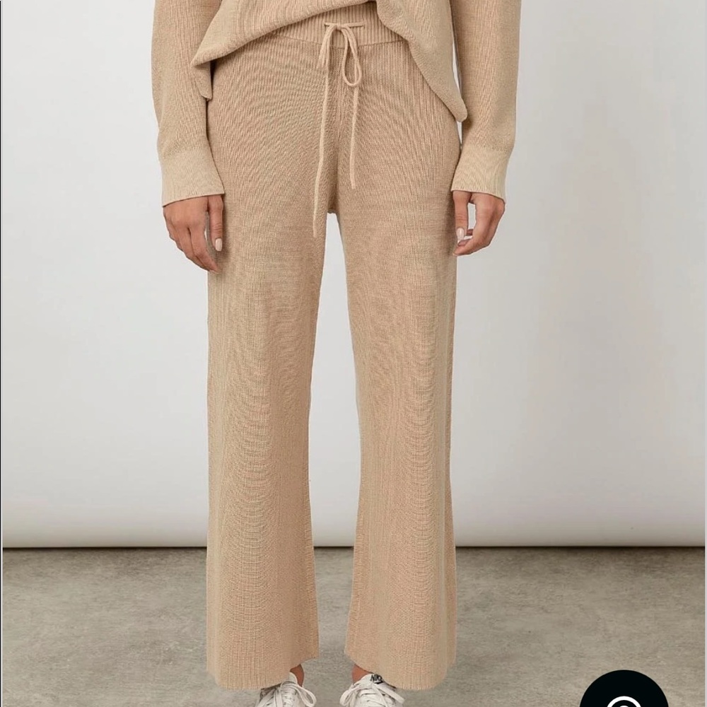 Rails Brook Cotton-Cashmere Knit Pants